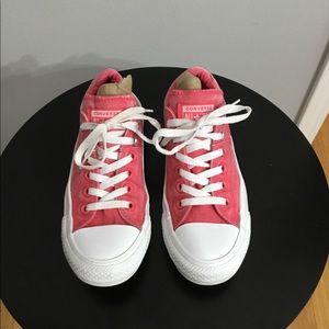Converse All Star Faded Red Low Top Sneakers